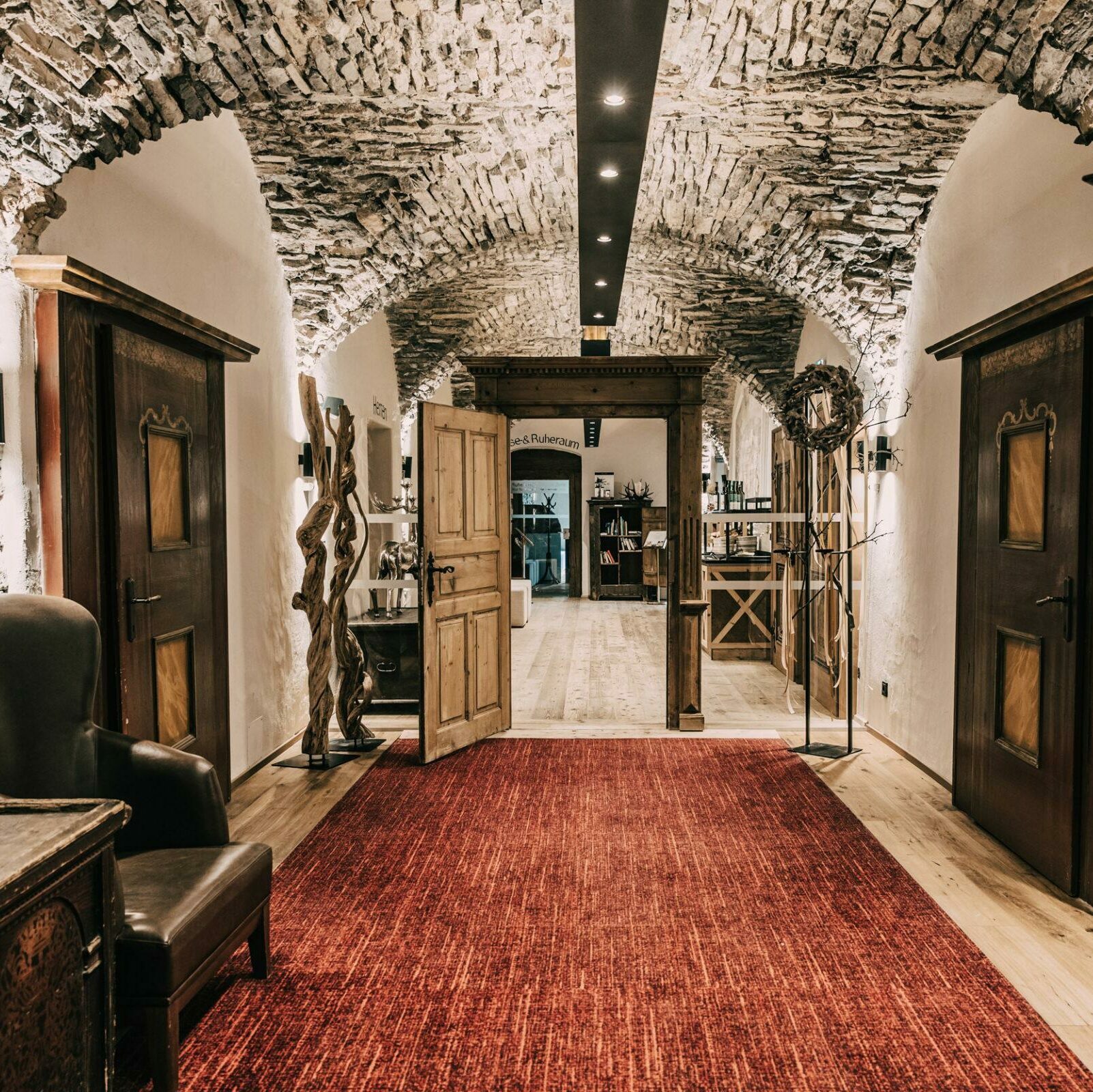 Flur im Hotel Klosterbräu