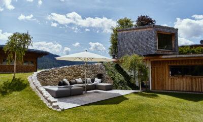 Garden Area of the Naturhotel Aufatmen